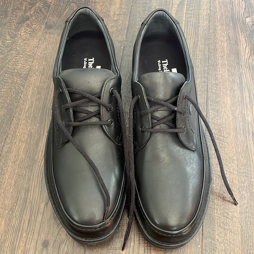 Hush Puppies Mall Walker Oxford the body shoe black mens size 15 dress shoes